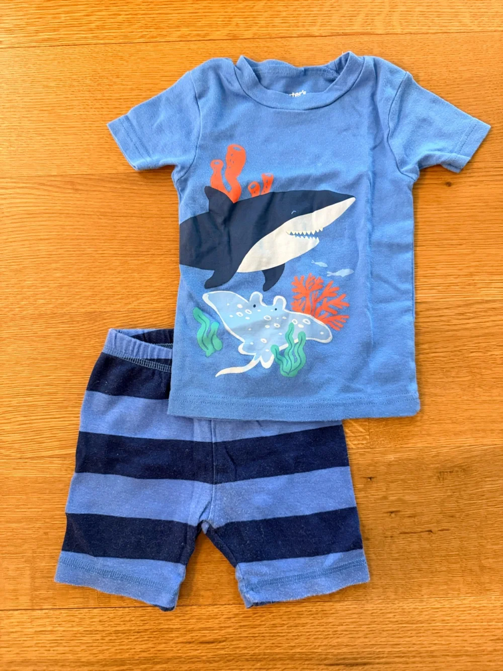 CARTER’S Just One You | 4-Piece Shark Pajamas Set
